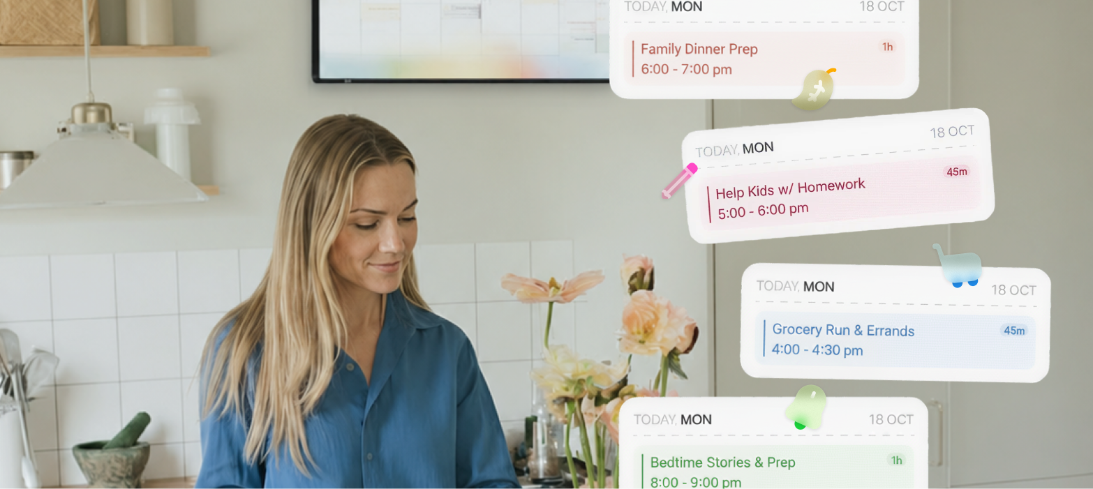 Proactive reminders on Nestie device